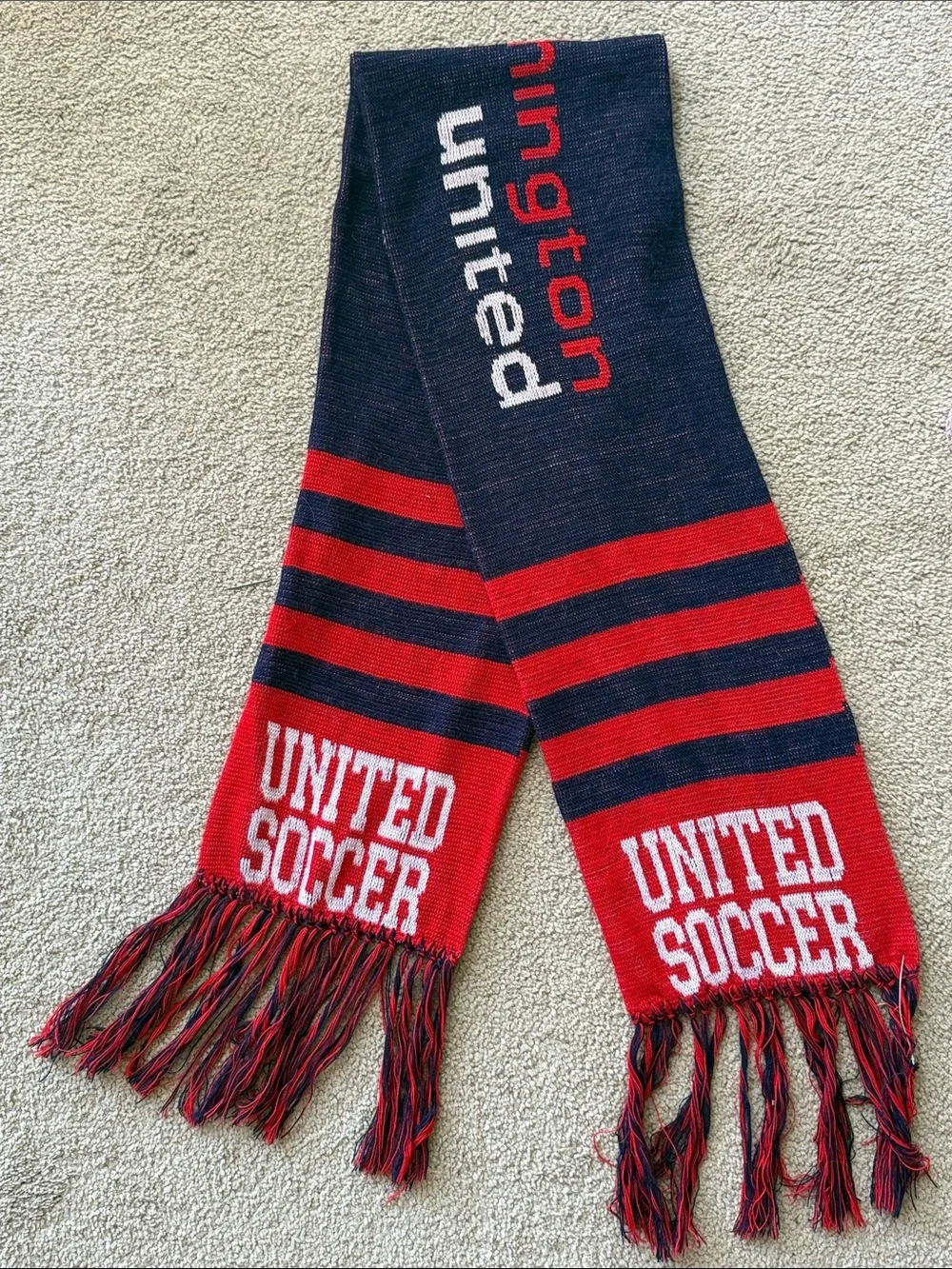 Washington United Soccer Scarf!